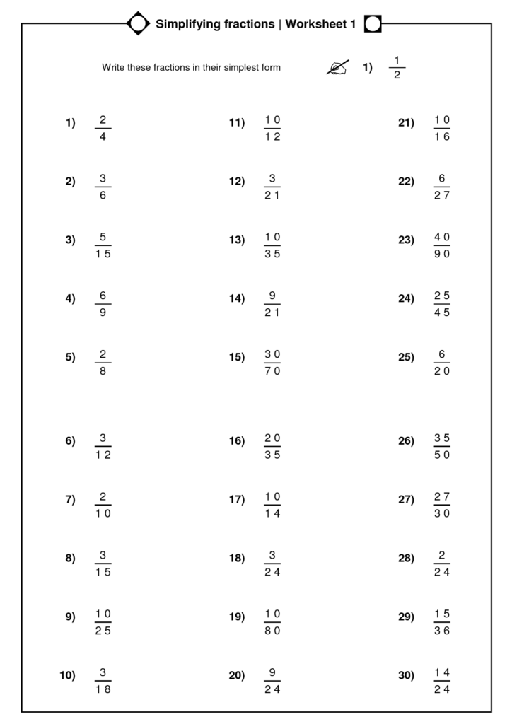 11 Best Images Of Fraction Worksheets For 12th Grade Worksheeto