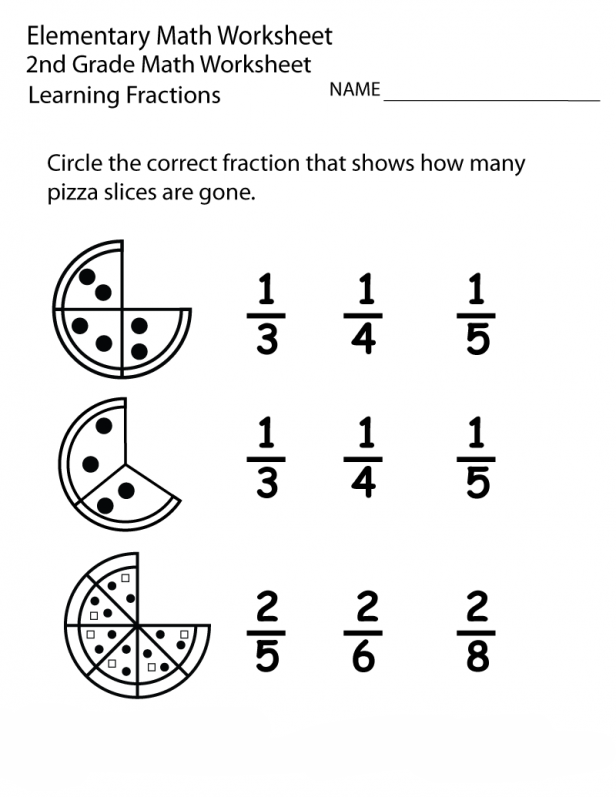 2nd Grade Math Worksheets Best Coloring Pages For Kids