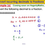 30 Repeating Decimal To Fraction Worksheet Education Template