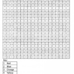 3DDC1 Coloring Squared Division Math Worksheets Common Core Coloring