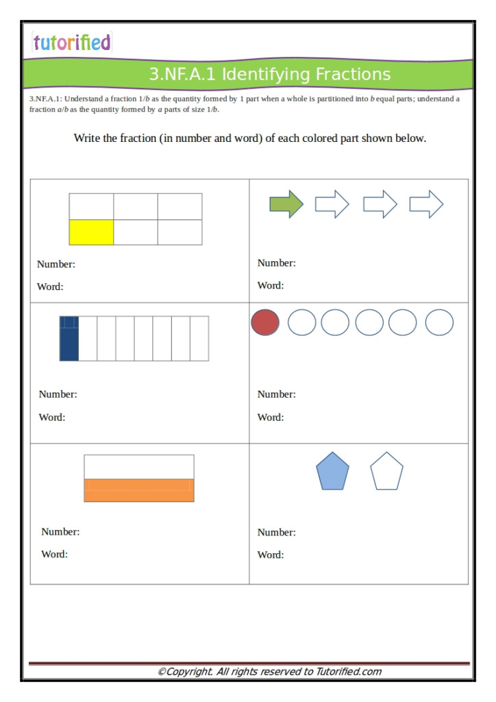 3rd Grade Common Core Math Worksheets