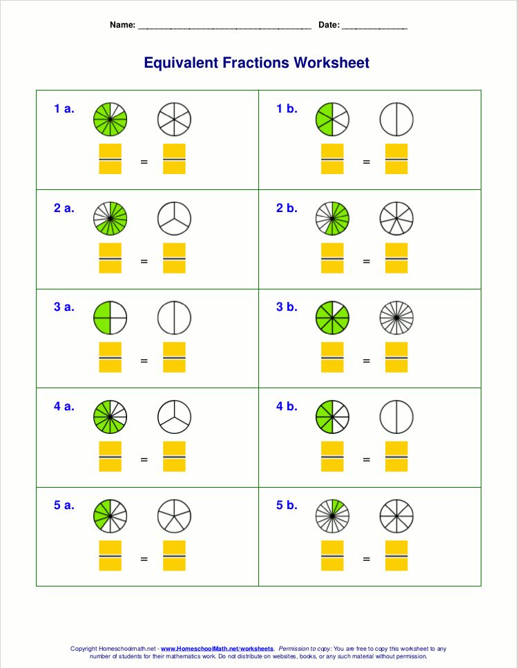 3rd Grade Equivalent Fractions Worksheet Pdf Schematic And Wiring Diagram