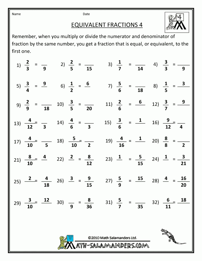 Christmas Fraction Worksheets 4th Grade FractionsWorksheets