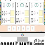 4Th Grade Common Core Fractions Packet Sixteenth Streets