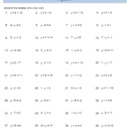 5th Grade Algebra Worksheets And Printables