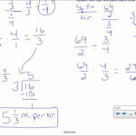 7th Grade 1 2 Complex Fractions And Unit Rates YouTube