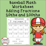 Adding 10Ths And 100Ths Fractions Anchor Chart Sixteenth Streets