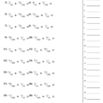 Adding 10ths And 100ths Worksheet With Answer Key Printable Pdf Download