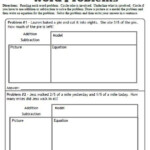 Adding And Subtracting Fractions With Unlike Denominators Word Problems