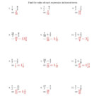 Adding Fractions With Unlike Denominators Worksheets Pdf Db excel