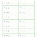 Adding Fractions With Unlike Denominators Worksheets Pdf Db excel