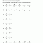 Adding Improper Fractions Support Page