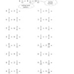 Adding Mixed Fractions Like Denominators No Reducing No Renaming A