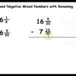 Adding Positive And Negative Mixed Numbers 1 YouTube