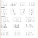 Algebra Worksheets Year 9 Printable Letter Worksheets