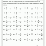 Comparing Fractions Worksheet 4Th Grade To Free Download Db excel