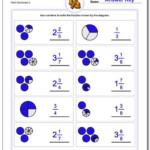 Dad s Worksheets Mixed Fraction Multiplication Math Games