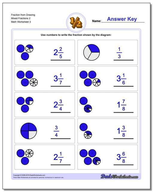 Dad s Worksheets Mixed Fraction Multiplication Math Games