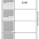 Decimal Model Hundredths 4 Worksheets FREE Printable Worksheets