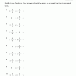 Dividing Mixed Fractions