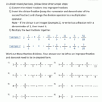 Dividing Mixed Fractions