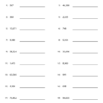 Divisibility Rule For 4 Worksheets