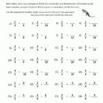 Equivalent Fractions Worksheet