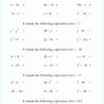 Evaluate These Expressions Given The Values Of The Variables This