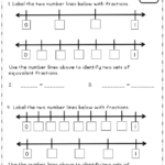 Fraction Number Line Worksheets 5th Grade Worksheet Cave