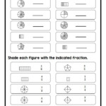 Fraction Worksheets For Grade 3 Equivalent Fraction Comparing And