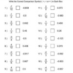 Fractions And Decimals Worksheets Grade 7 Pdf Thekidsworksheet