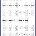 Fractions Operations Worksheets For 5th Graders Online SplashLearn