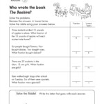 Fractions Worksheets Grade 6 Word Problems With Answers Theodore Bailey