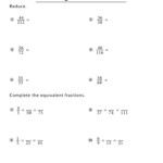 Fractions Worksheets Grade 7 Math Monks