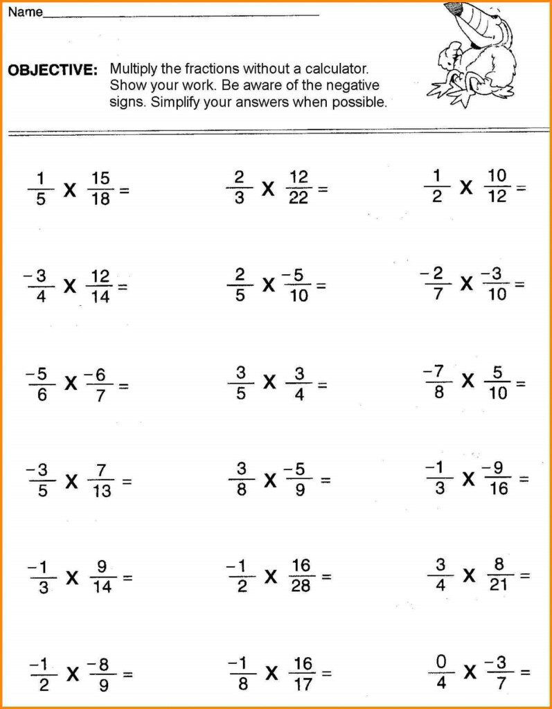 Free 6th Grade Math Worksheets Activity Shelter