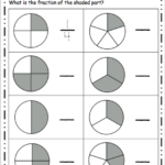 Free Fraction Worksheet Write The Fraction Made By Teachers