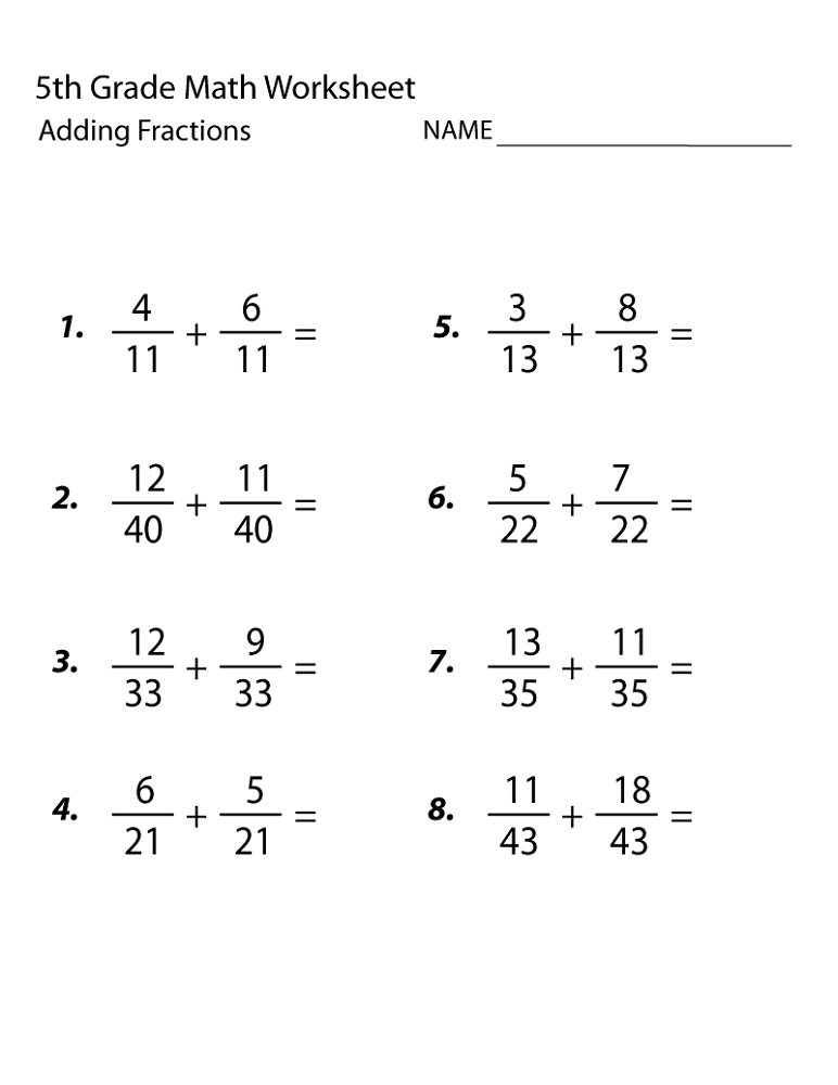 Free Grade 5 Math Worksheets Activity Shelter