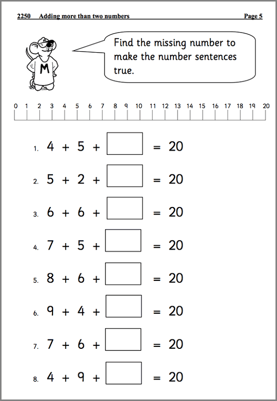 Free Printable Math Worksheets KS2 Activity Shelter