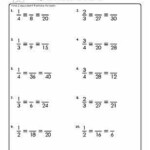 Fun Worksheets To Help Kids Find Equivalent Fractions 4th Grade Math