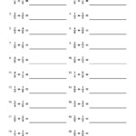Grade 5 Math Worksheet Fractions Adding Unlike Fractions K5 Learning