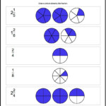 Graphic Fraction Worksheets Draw The Fraction Mixed 2 Graphic Fraction