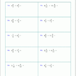 Image Result For Adding Mixed Fractions With Different Denominators