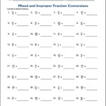 Improper And Proper Fractions Worksheet EduMonitor