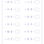 Improper Fraction Addition Worksheets Worksheet Hero