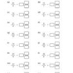 Improper Fraction As Mixed Numbers Fractions Worksheets Math