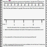 Interpreting Line Plots With Fractional Units Worksheets 99Worksheets