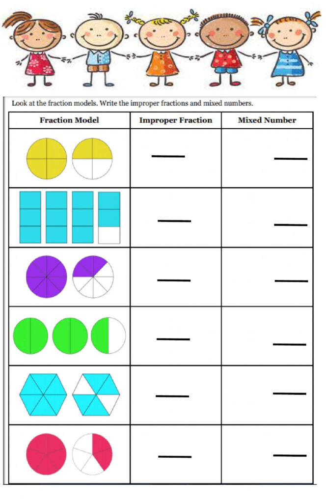 Live Worksheets Maths Fractions Kidsworksheetfun