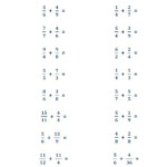 Maths Worksheets For Class 5 Fractions