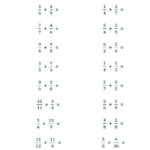 Maths Worksheets For Class 5 Fractions Math Fractions Worksheets