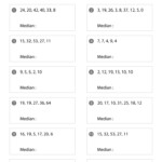 Mean Median Mode Range Worksheets Math Monks